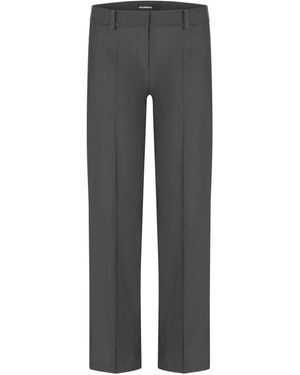 Cambio Straight Trousers - Grey