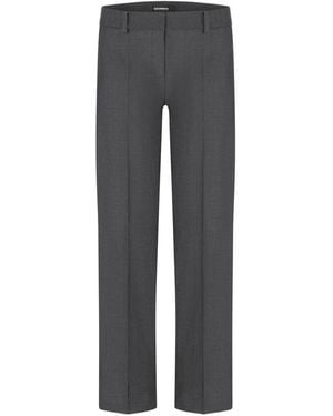 Cambio Straight Pants - Gray
