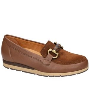 Gabor Comfort Penny Loafer - Braun