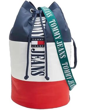 Tommy Hilfiger Farbblock Rucksack Für Männer - Rot