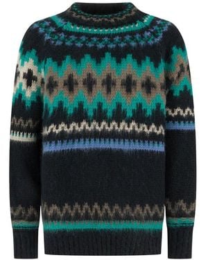 Paul Smith Bestickter Pullover - Grün