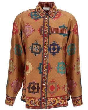Pierre Louis Mascia Shirts - Marrón