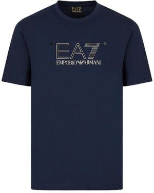 EA7 T-Shirts - Blu