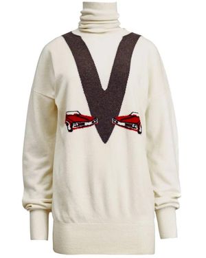 KHAITE Esmal Pullover - Weiß