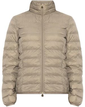EA7 Jassen ,Leer Train Core Eco Down Ultra Light Jacket - Naturel