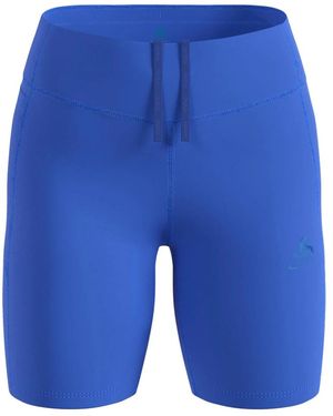 Odlo Essentiële Hardloop Tights - Blauw