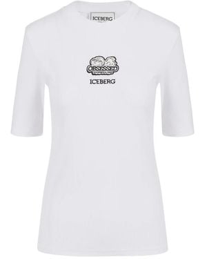 Iceberg T-Shirts - Bianco