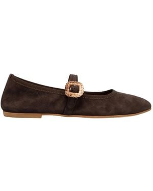 Sangiorgio Ballerinas - Brown