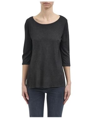Avant Toi Round-Neck Knitwear - Black