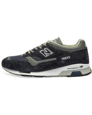 New Balance Sneakers verde navy fatti a mano inghilterra - Nero