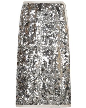 Prada Rokken ,Grijs ,Midi Rok