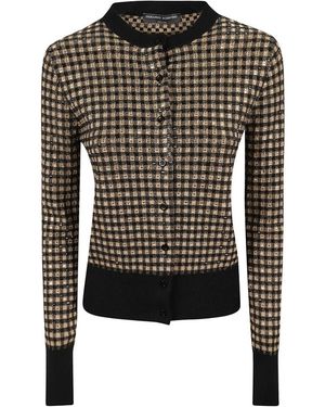 Ermanno Scervino Truien & Vesten ,Veelkleurig ,Cardigan - Zwart