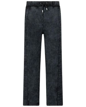 Roberto Cavalli Broeken ,Zwart ,Katoen Joggingbroek - Blauw