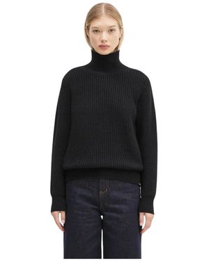 Woolrich Canberra Turtleneck - Zwart