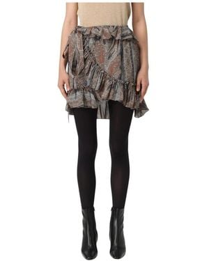 Saint Laurent Short Skirts - Gris