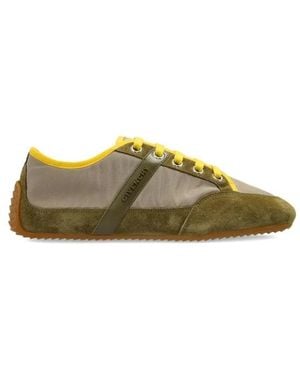Givenchy Schoenen ,Veelkleurig ,Katoen Slim Sneakers - Groen