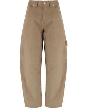 DARKPARK Tapered Trousers - Natural
