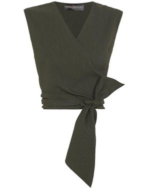 Cortana Sleeveless Tops - Vert
