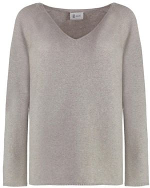 THE (Alphabet) Cashmere Knitwear - Grey