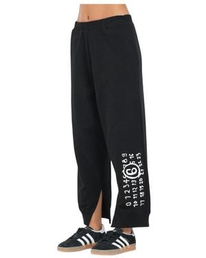 Maison Margiela Wide Trousers - Zwart