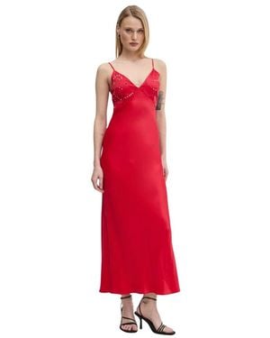 Never Fully Dressed Maxi Dresses - Rojo