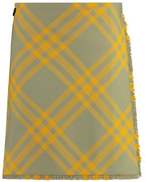 Burberry Short Skirts - Yellow