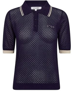co'couture Polo Shirts - Blue