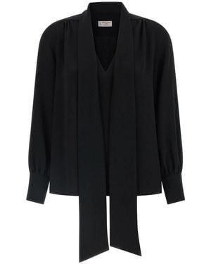 Alberto Biani Overhemden ,Zwart ,Shirts
