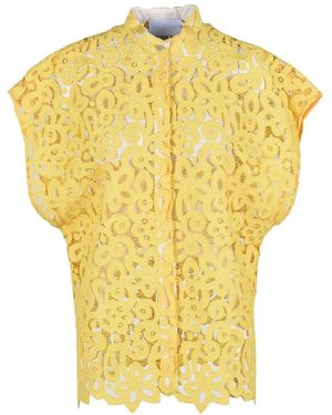 Erika Cavallini Semi Couture Shirts - Yellow