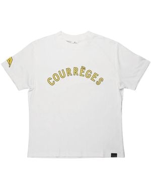 Courreges T-Shirts - Wit