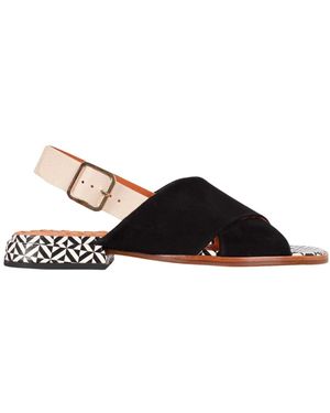 Chie Mihara Flat Sandals - Brown