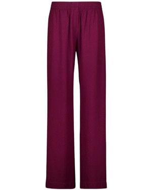 CASABLANCA Straight Trousers - Red