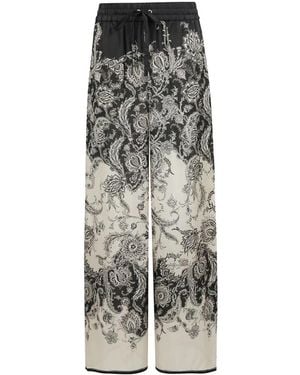 Zimmermann Wide Trousers - Gris