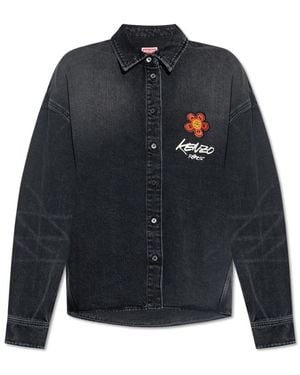 KENZO Denim Shirts - Blue