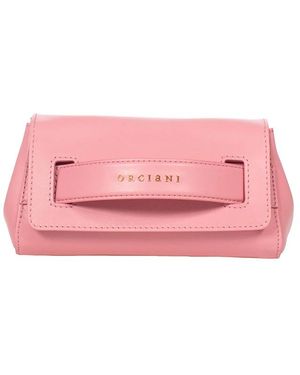Orciani Golden Mini Gossip Vanity Bag - Pink
