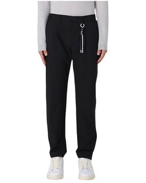 People Of Shibuya Slim-Fit Trousers - Nero