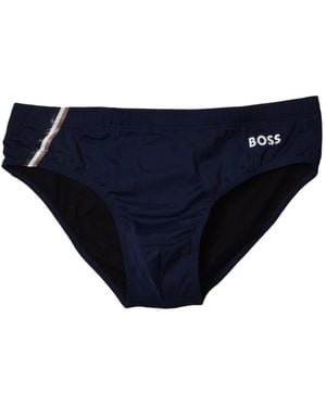 BOSS Slip Mare - Blau