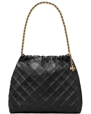 Tory Burch Fleming Shoulder Bag - Zwart