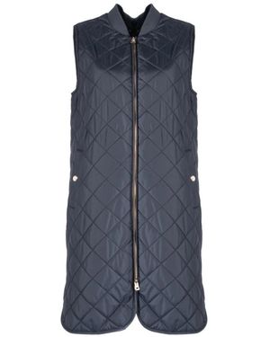 Geox Chaleco Sin Mangas, Mujer, Talla - Azul