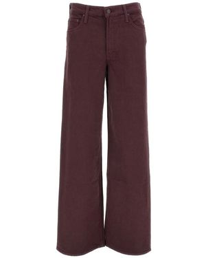 Mother Wide Jeans - Purple