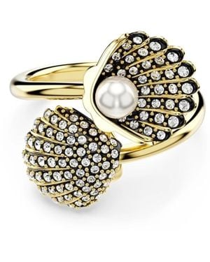 Swarovski Klassischer Kristallring Für Den Alltag - Mettallic