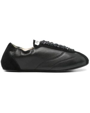 Repetto Silk Tennis Sneakers - Schwarz
