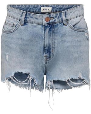 ONLY Denim Shorts - Azul