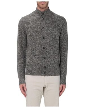 Zanone Chioto Cardigan - Grau