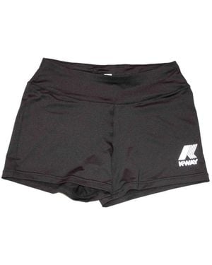K-Way Short Shorts - Black