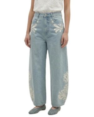 Berenice Loose-Fit Jeans - Azul