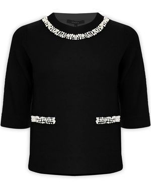 Kocca Round-Neck Knitwear - Black