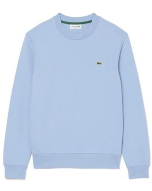 Lacoste Hoodies & Sweatvesten ,Blauw ,Round-Neck Truien