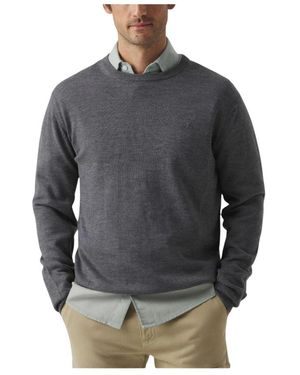 Scotta Round-Neck Knitwear - Grey