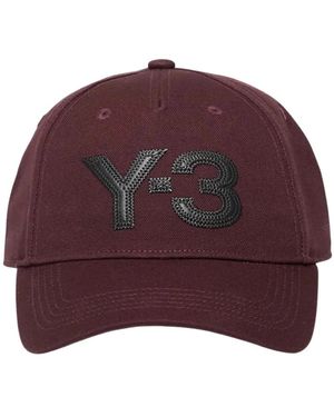 Y-3 Accessoires ,Rood ,Logo Cap